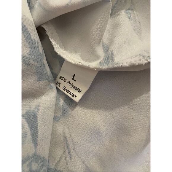 Floral Satin Cami Tank Top Relaxed Fit Summer Coastal Beach Formal - Picture 9 of 14